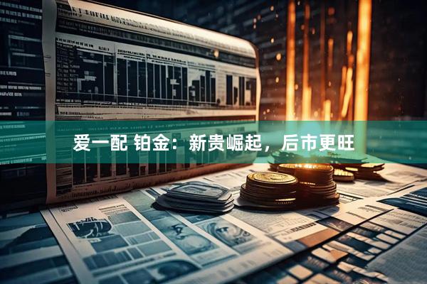 爱一配 铂金：新贵崛起，后市更旺
